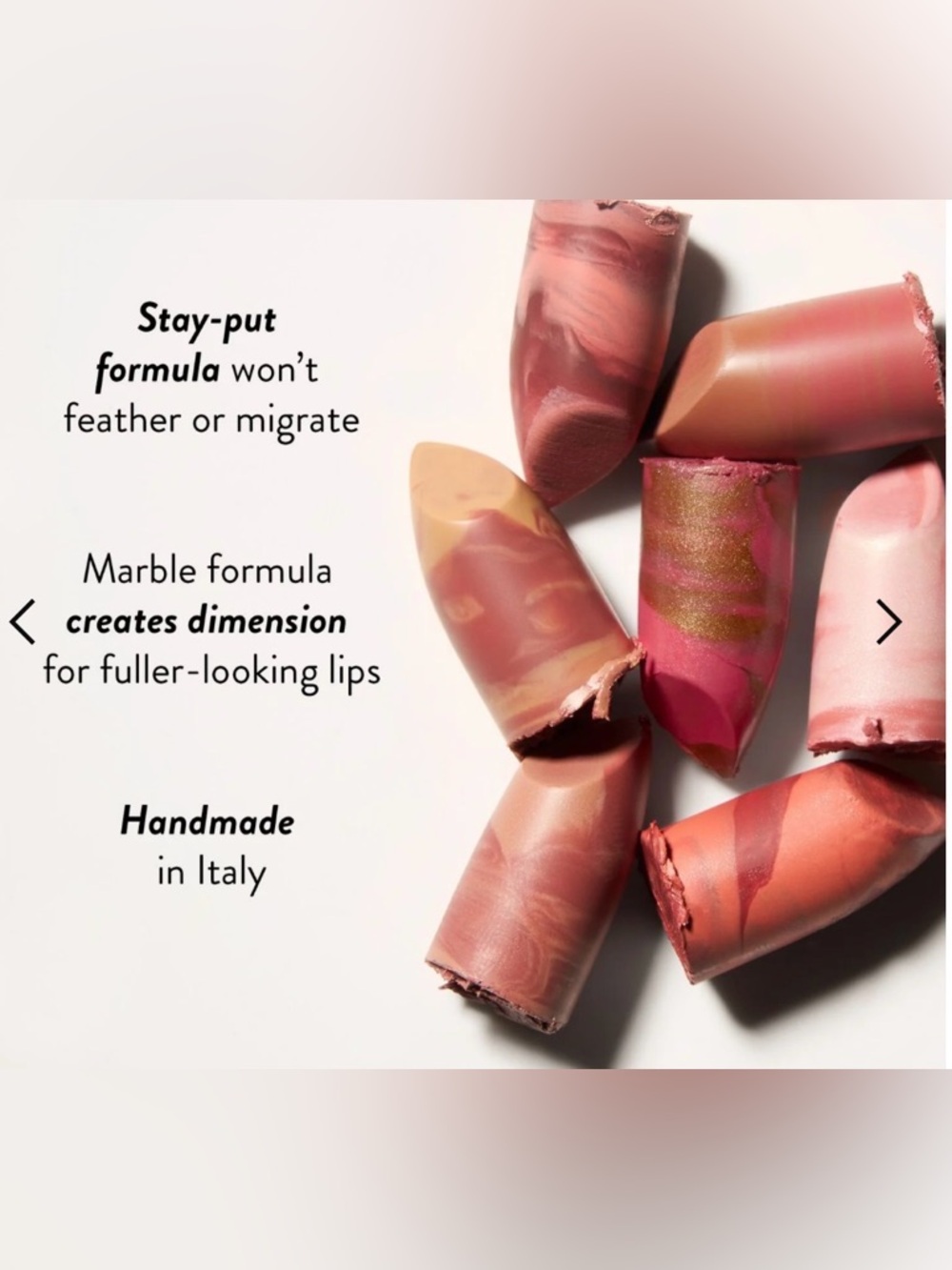 BNIB Laura Geller Italian Marble Lipstick in Berry Banana - Picture 6 of 6